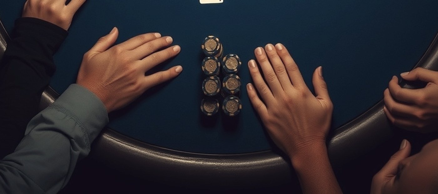Players at a card table